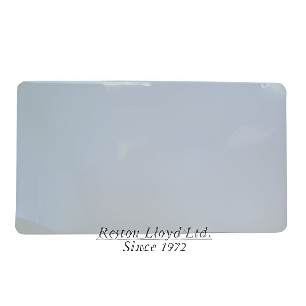 Calypso Basics, Tin Rectangular Burner Cover Set of 2, White