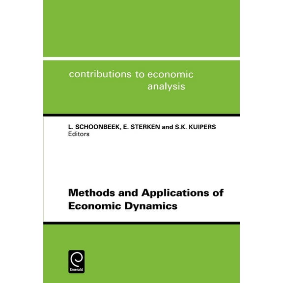 Contributions to Economic Analysis Methods and Applications of Economic Dynamics: Workshop: Invited Papers, Book 228, (Paperback)