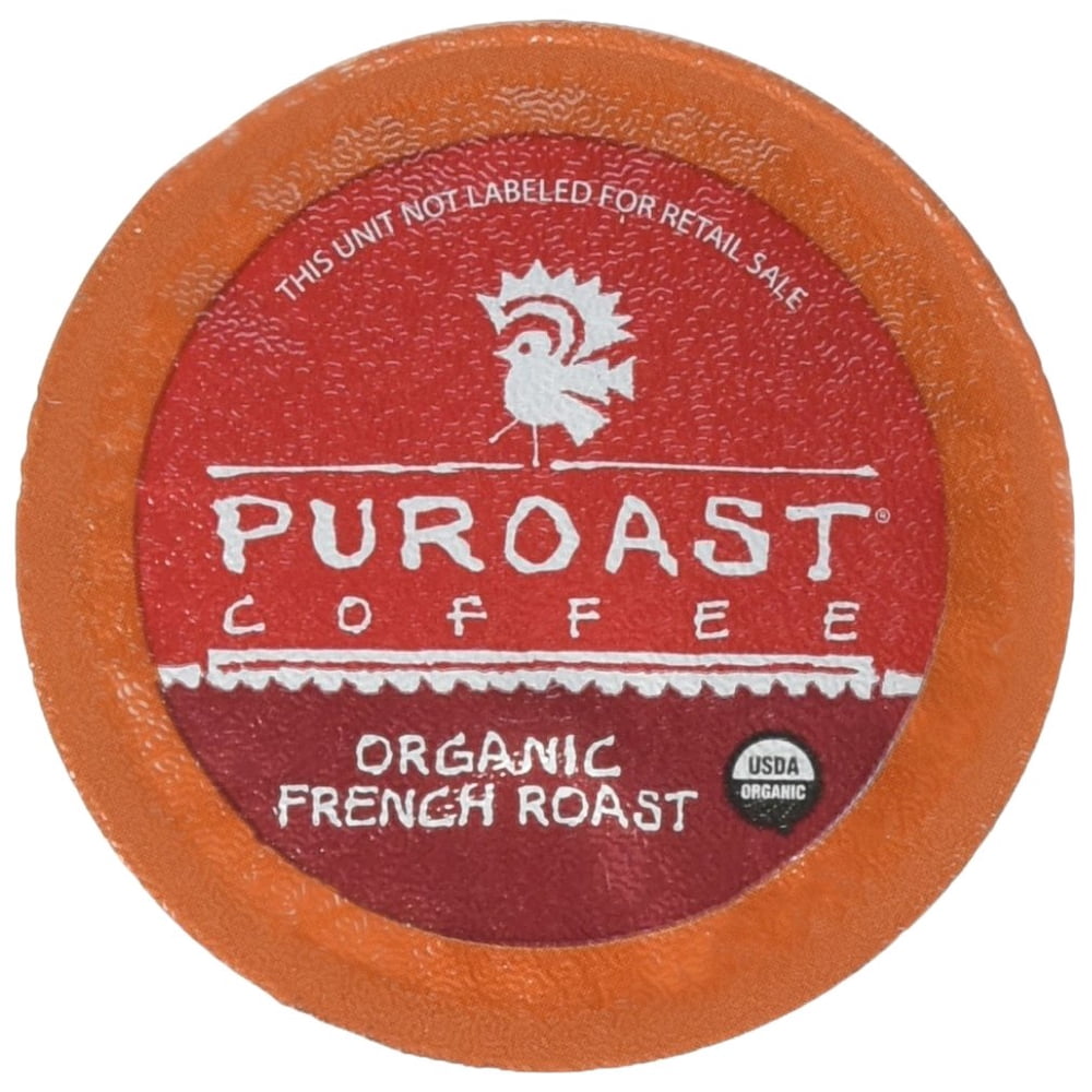 Puroast Low Acid Coffee Organic Single Serve, 2.0 Keurig Compatible