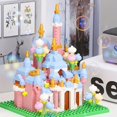 thumbnail image 4 of 556pcs Mini Castle Building Block Set, Princess Castle Model, Educational Toys, Construction Kits, Micro Bricks For Adults, Birthday/Christmas Gift, 4 of 5