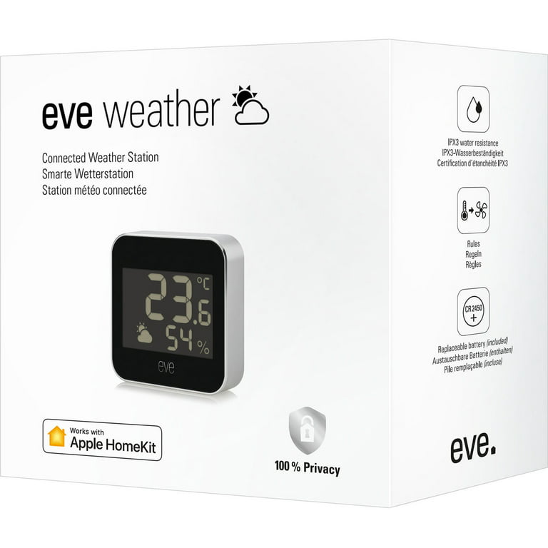 Eve Weather - Connected Weather Station with Apple Homekit