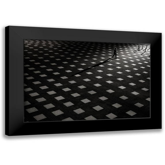 Tomihisa, Kouji 14x11 Black Modern Framed Museum Art Print Titled - It is scattered