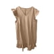 thumbnail image 4 of Vestido de mujer con cuello en V, mangas con volantes y bajo con volantes - Ligero, transpirable y fluido - Ropa informal de verano para fiestas y vacaciones, 4 of 4