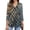 Gold, variant on Oalirro Woman V Neck Three Quarter 3 4 Sleeve Shirt and Blouse