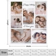 thumbnail image 4 of Personalised Gifts for Mum Grandma, Personalised Blankets for Adults, Personalised Photo Blankets, Custom Blankets with Pictures, Personalised Gifts for Women Who Have Everything, 4 of 6