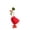 As Show, variant on 6In Strawberry Goose Costume Set with Hat for Porch Yard and Entryway Desktop Decoration Cute Fruit Outfit for Holiday and Seasonal Yard Displays