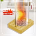 thumbnail image 7 of Fusion Incense Holder for Sticks, Insence-Stick Holder, Anti-Ash Flying No Mess Incense Burner, Incense Stick Holder with Glass Ash Catcher, for Yoga Spa Meditation Home Decor(2 Pack), 7 of 7