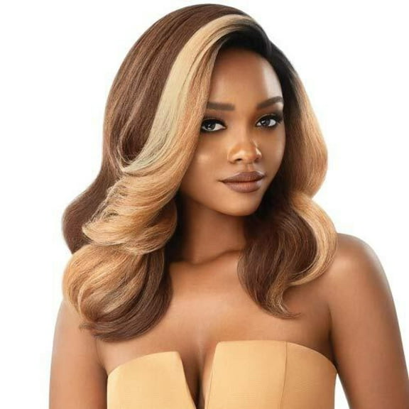 Outre Synthetic Swiss Lace Front Wig Neesha 202