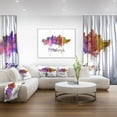 thumbnail image 3 of Design Art Pittsburgh Skyline Canvas Print, 3 of 3