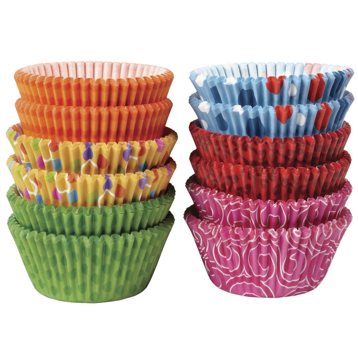 300 Colorful Mini Cupcake Liners Muffin Case Cake Paper Baking Cups Color Random