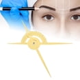 thumbnail image 4 of Eyebrow Measure Ruler, Eyebrow Drawing Tool Professionals  for Eyebrow Makeup Silver,Gold,Black, 4 of 7