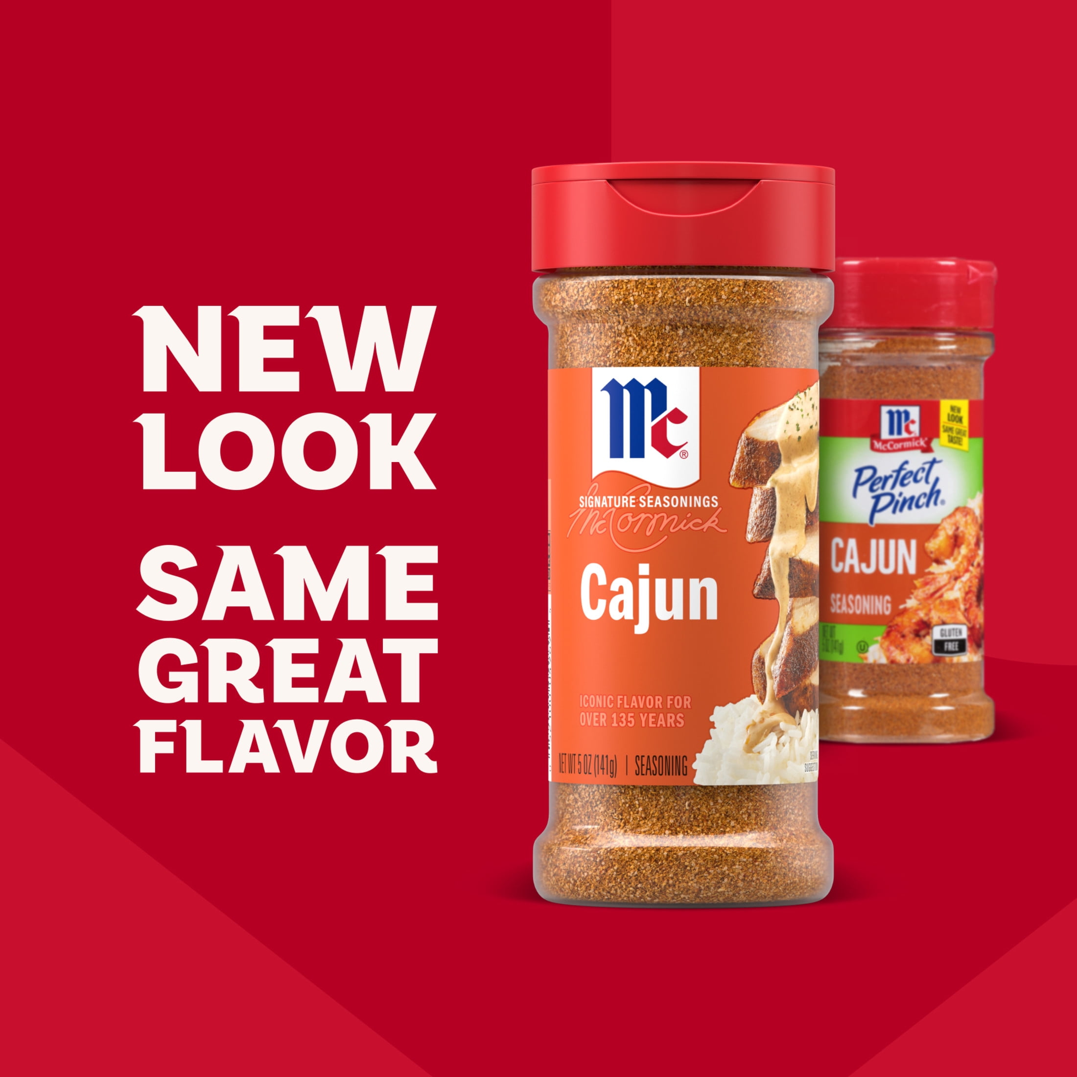 (3 pack) McCormick Cajun Seasoning, 5.0 oz Bottle