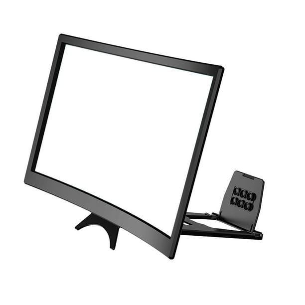 Amplificador de pantalla de teléfono Big Curved Portable -12 pulgadas Teléfono de pantalla dentro de pantalla de 6.5 pulgadas