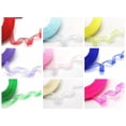 thumbnail image 2 of U8MO 50 Yards 3/8" (10mm) Wedding Crafts Sheer Organza Ribbon Pick Your Color-Rose Pink, 2 of 7