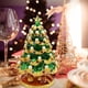thumbnail image 4 of Caja de baratijas de joyería para de Navidad, estatua de adorno con diamantes de imitación, organizador de joyas con bisagras artesanal esmaltad, 4 of 9