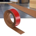 thumbnail image 1 of Tira de transición para el suelo autoadhesiva, 6.56FTx1.58Inch tira de transición para puertas para huecos/alfombra [Teak], 1 of 7