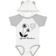 thumbnail image 3 of Inktastic Spread Kindness Dandelion Boys or Girls Baby Bodysuit, 3 of 5