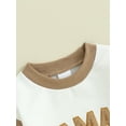 thumbnail image 5 of Bagilaanoe Newborn Baby Boy Oversized Romper Sweatshirt Long Sleeve Bodysuits Letter Print Pullover 3M 6M 12M 18M Infant Casual Tee Tops, 5 of 9