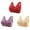 Khaki, variant on Sports Bras for Women 3Pc Solid Color Seamless Wireless Stretch High Impact Seamless Workout Gym Bra Bras for Women Coffee M