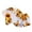 White, variant on boys easter outfit Boys' Hawaian Print Shirt & Shorts Set Summer Beach Outfit 2 Piece