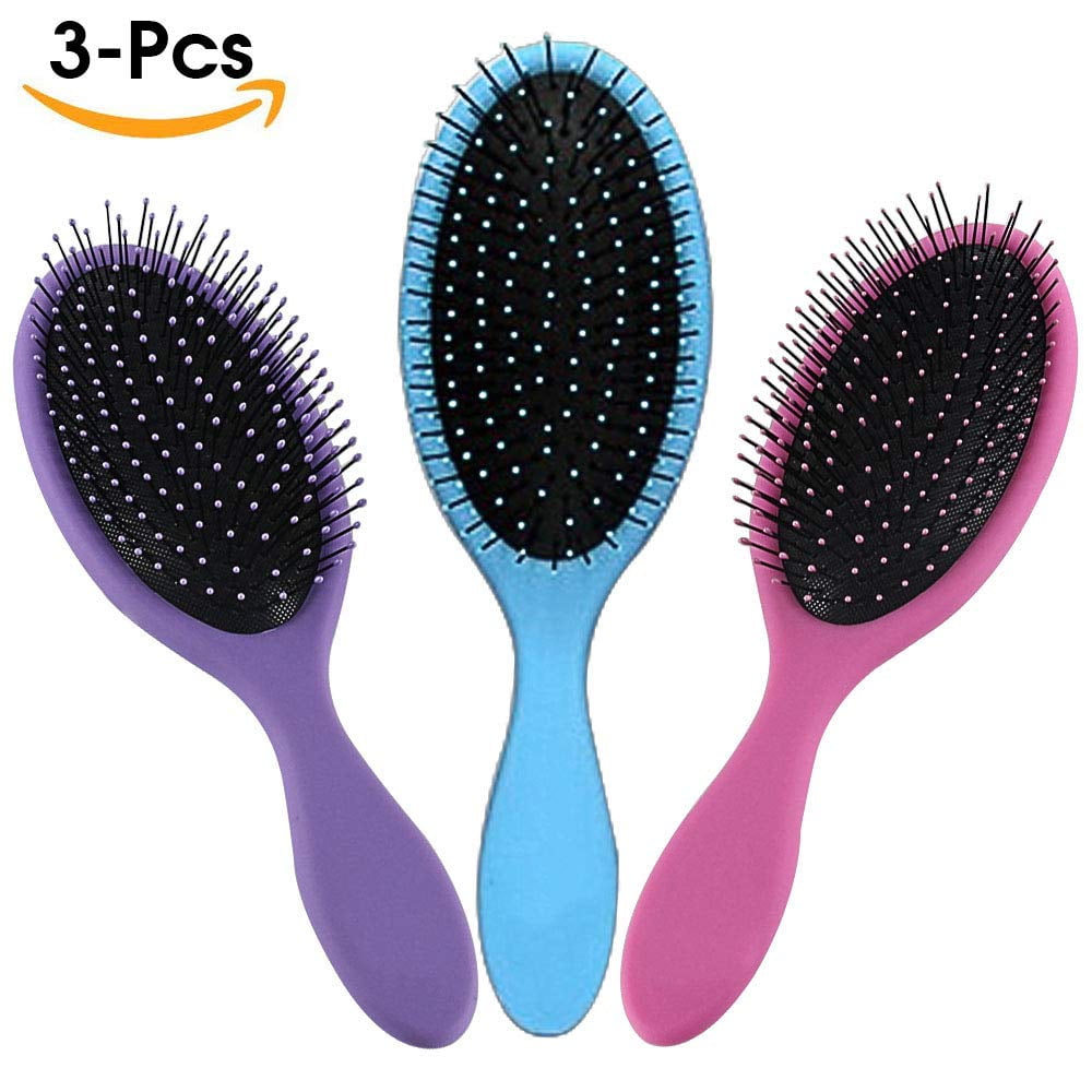 Toddler Detangler Hair Brush Travel Detangling Brushes 3Pcs Women