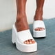 thumbnail image 3 of Amzcrzy Zapatos de mujer,Zapatos de mujer,Zapatillas de mujer, Sandalias de verano para mujer, con suela gruesa, informales, para exteriores Sandalias Mujer Zapatillas De Casa, 3 of 4