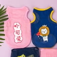 thumbnail image 5 of shenmeida Dog Clothes for Small Dogs Girl Cute Puppy Clothes Blouse Pet Clothing Doggy Cartoon Pattern Apparel, 5 of 7