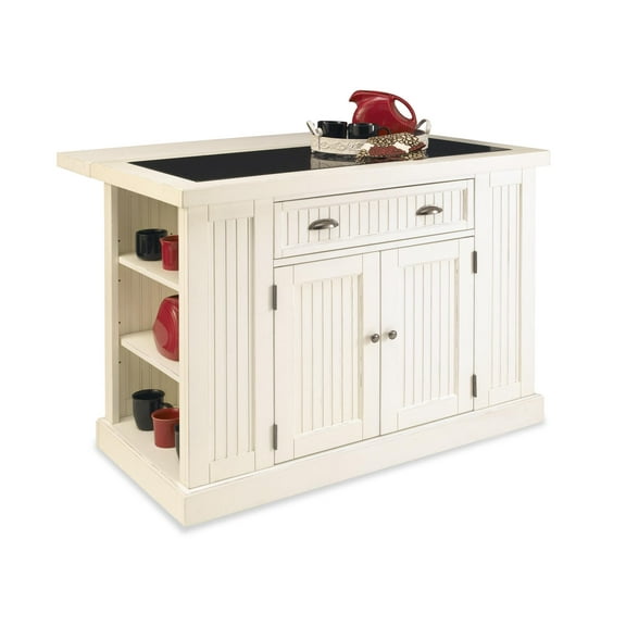 Homestyles Nantucket Off White Kitchen Island