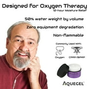 Aquegel Nasal Moisturizer + Lavender(Sleep Easy), 12-Hour Nasal Dryness Relief, Water Based Nose Gel, Oxygen Therapy Nasal Moisturizer, Dry Nose, Nasal Dryness, Nosebleeds, CPAP