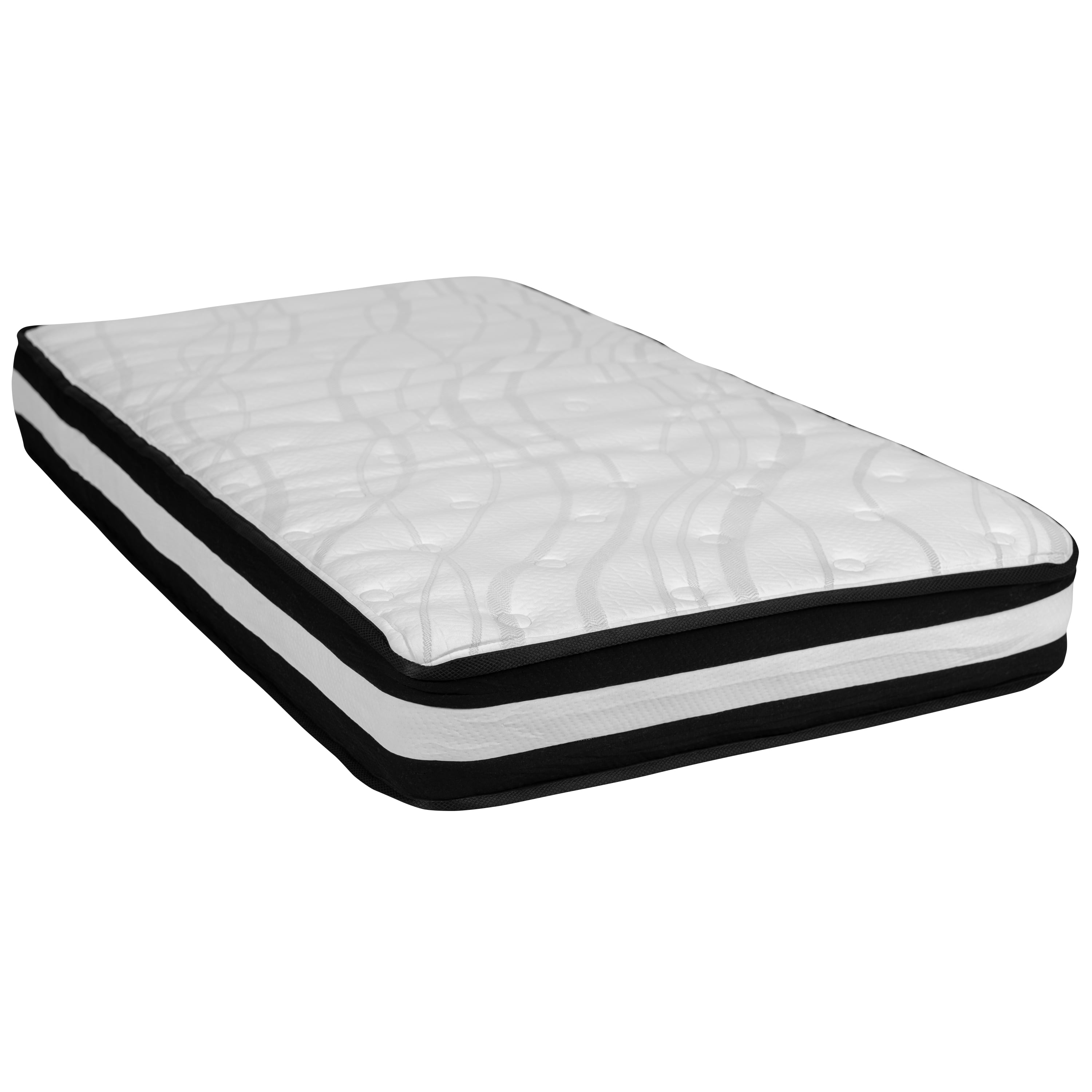 Memory Foam Mattress Comfort Polyester Quilted Tight Sleep 6 Inch Multiple Size 