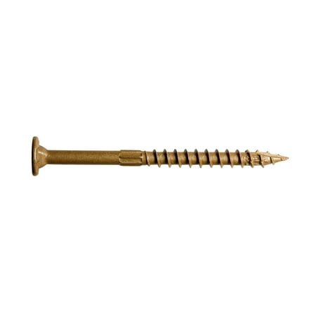 

Simpson SDWS16312QR50 0.16x3-1/2 Tan Washer Head SDWS Framing Screws 50/Box