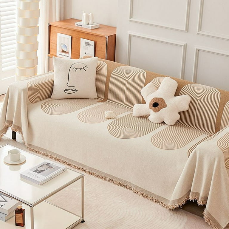 Multi functional Sofa Throw Sofa Blanket Cover Bed Sheet Geometric