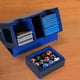 thumbnail image 4 of Caja de Almacenamiento de Tarjetas para Más de 200 Tarjetas, Estuche para Mazos de Cartas , Organizador de Tarjetas con 4 Divisores Azul, 4 of 6