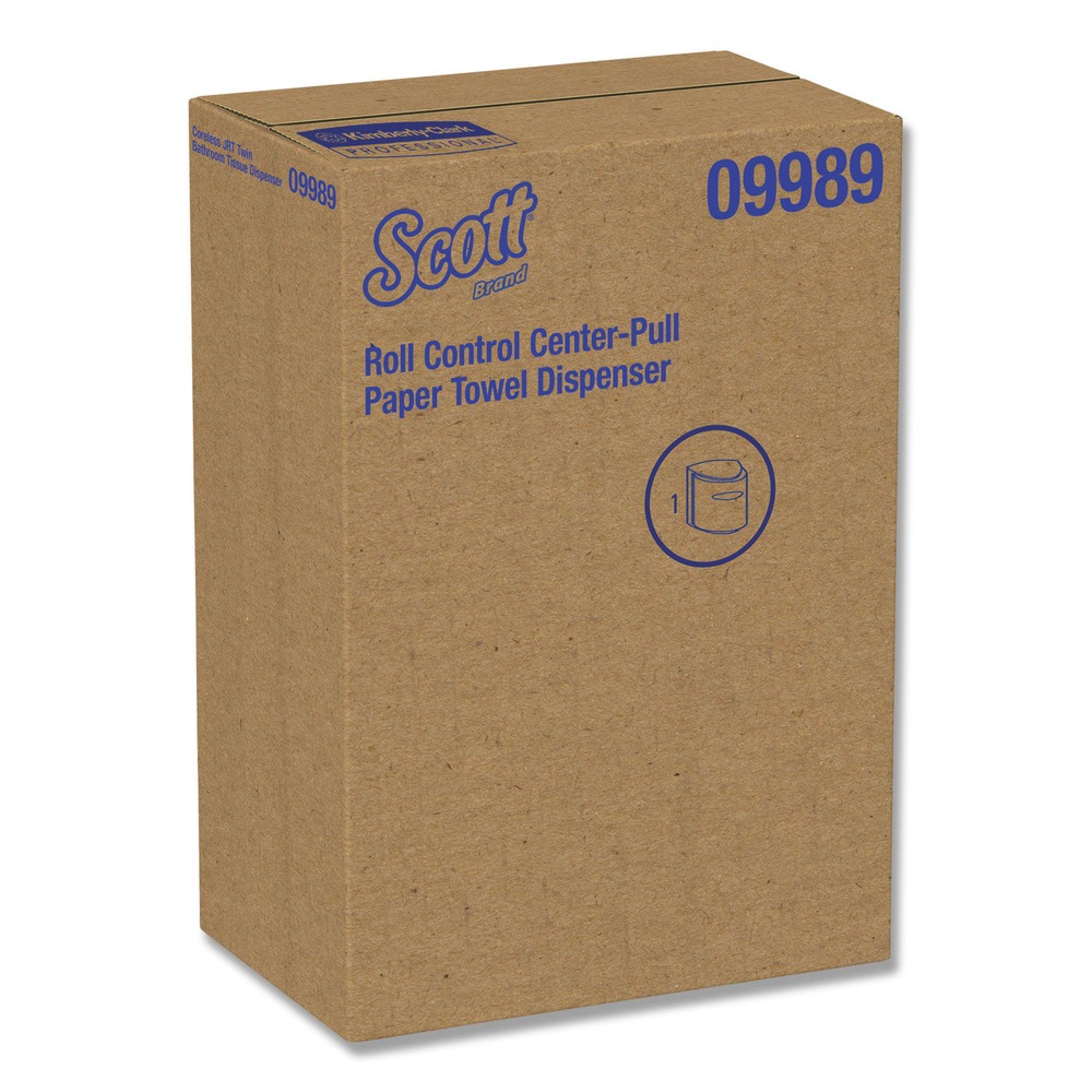 Scott Roll Control Center Pull Towel Dispenser, 10.3 x 9.3 x 11.9, Smoke/Gray -KCC09989 - image 4 of 4