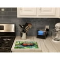 thumbnail image 2 of Little Red Street Car Glass Cutting Board 12 in x 15 in, 2 of 5