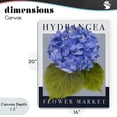 thumbnail image 4 of Stupell Industries Contemporary Hydrangea Flower Market Canvas Art, 16 x 20, by Jennifer Stith, 4 of 8