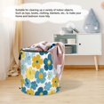 thumbnail image 6 of 50L Extra Large Popup Hamper Collapsible Laundry Basket With Zippered Lid 15.7x18.5in Flat Color Background, 6 of 7