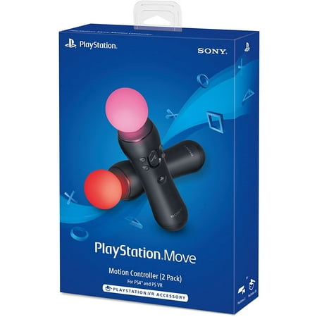PlayStation Move Controllers - Two Pack - PlayStation 4 Standard Edition