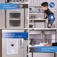 thumbnail image 5 of Kids House Cocina de Madera Ultimate Expresso, Cocinita de Juguete , Color Café, Con Refrigerador y Amplios Espacios para Almacenar, 5 of 5