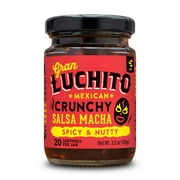 Gran Luchito Mexican Salsa Macha, 3.5 oz, Jar.  GMO Free.