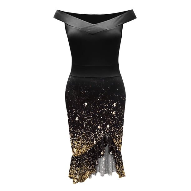 Gubotare Spring Summer Dress For Women Women's Sleeveless Floral Elegant Dress Crew Neck Knee Length for Party,Black S - Walmart Business Supplies Gubotare Spring Summer Dress For Women Women's Sleeveless Floral Elegant Dress Crew Neck Knee Length for Party,Black S - Walmart Business Supplies