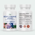 thumbnail image 5 of VHC Benfotiamine 600mg High Dose Neurological Absorption Dietary Supplement, 240 Veggie Capsules, Made in USA, 5 of 11