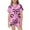 Hot Pink, variant on Luvoko Toddler Girls Bow Tie Printed Lapel Short Sleeve Top Comfortable Shorts Pajamas Set Cute Buttons Designed Comfortable Breathable Home Wear Cute Baby Things Cute Outfits for Toddler Girls Baby