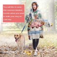 thumbnail image 4 of Wearable Oversized Blanket,Dachshunds Tropical Beach Wearable Blanket Hoodie for Adults,Cozy Hooded Blankets with Super Pockets,Super Warm Fuzzy Pullover for Women & Men, 4 of 6