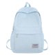 thumbnail image 1 of Bolsa Mochila para mujer Mochilas de viaje simples plisadas Moda para deportes al aire libre (Azul) Ehuebsd Para Estrenar, 1 of 5