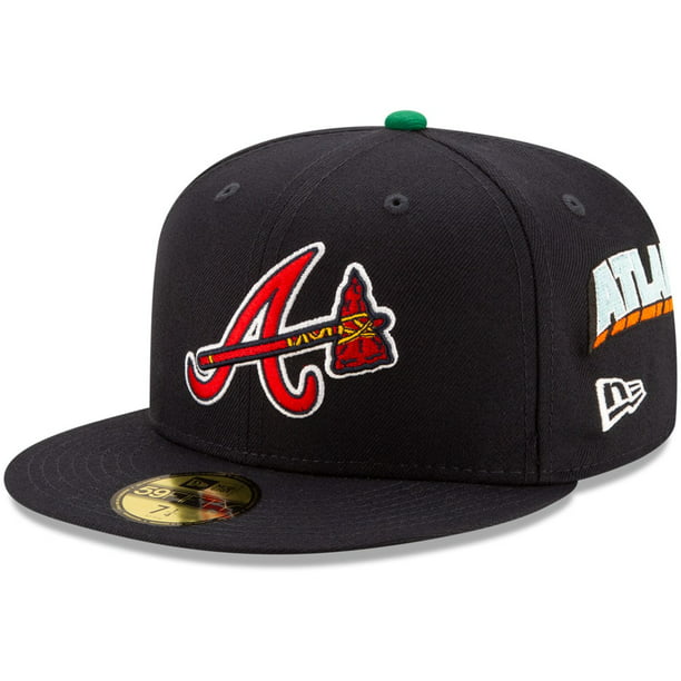 Offset x Atlanta Braves New Era 59FIFTY Fitted Hat - Navy 