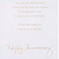 thumbnail image 4 of American Greetings Anniversary Card for Wife (I Notice), 4 of 7