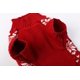 thumbnail image 5 of Suéter de vacaciones con diseño de reno para perros, cachorros, gatitos y gatos, clásico, rojo, para otoño e invierno, cálido, tejido navideño, con copos de nieve y cervatillo, para perros, 5 of 5
