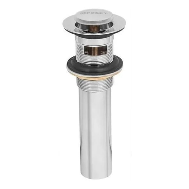 Contra Lavabo Sistema Push Laton Satinado Foset 45283 Foset CE-206N