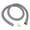2 m, variant on High Grade Steel Rubber Washer Drain Hose Extended Length Laundry Drain Hoses fitting for Multiple Brand Washing Machine